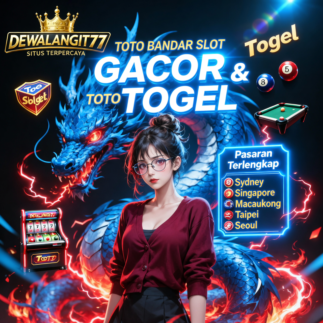 DEWALANGIT77 | Situs Toto Slot Gacor Pasti Gampang Menang & Agen Toto 4d dengan Slot88 Deposit 5k DEWALANGIT77